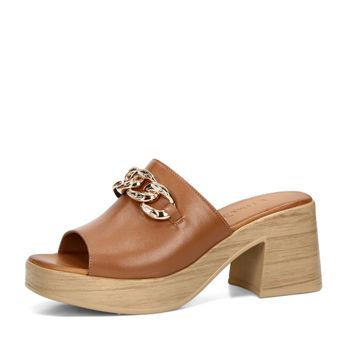 ETIMEĒ women's stylish slippers - brown