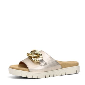 Gabor women's stylish slippers - gold