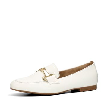Gabor women's leather low shoes - white