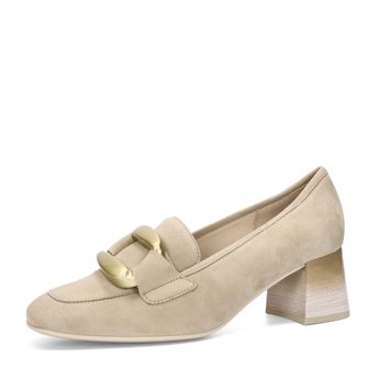 Gabor women's elegant low shoes - beige
