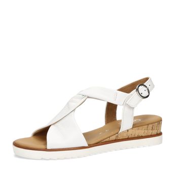 Gabor women's comfortable sandals - white