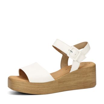 Gabor women's leather sandals - white
