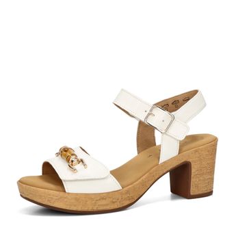 Gabor women's comfortable sandals - white