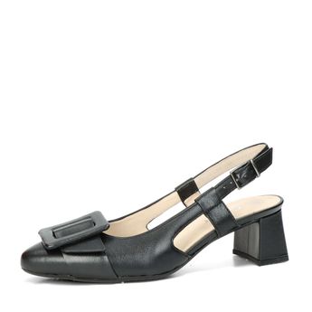 Gabor women's comfortable heels slingback - black