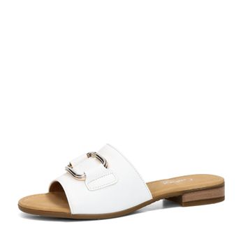 Gabor women's leather slippers - white