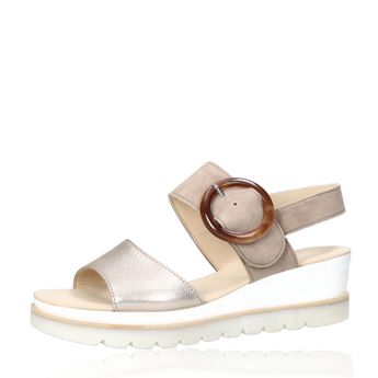 Gabor women´s stylish sandals - beige/gold