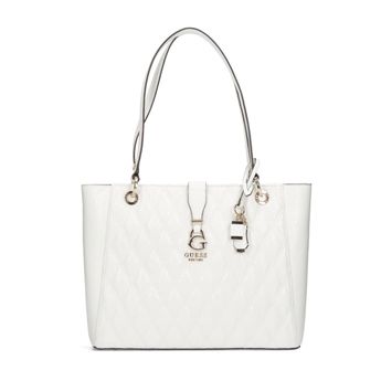 Guess women's elegant handbag - white