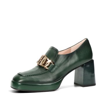 Hispanitas women's elegant low shoes - green