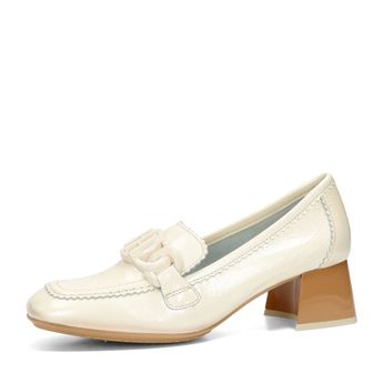 Hispanitas women's elegant low shoes - beige/white