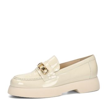 Högl women's leather low shoes - beige