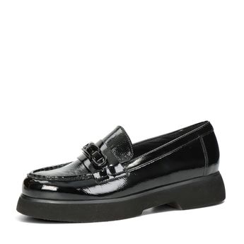 Högl women's leather low shoes - black