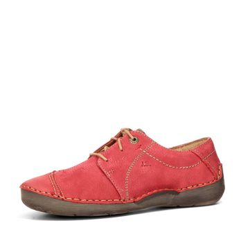 Josef Seibel women's nubuck low shoes - red