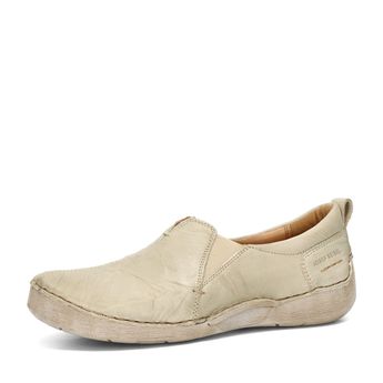 Josef Seibel women's leather low shoes - beige
