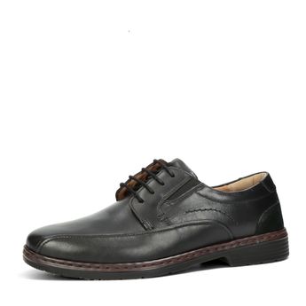 Josef Seibel men's leather formal shoes - black