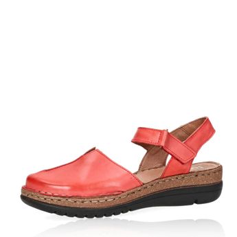Robel women's leather sandals - red