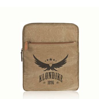 Klondike men's everyday bag - grey-brown