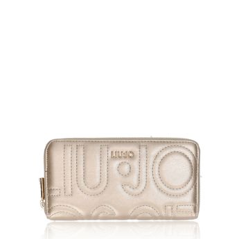 Liu Jo women's stylish wallet with zipper - gold