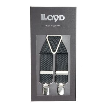 Lloyd men's stylish braces - black