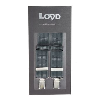 Lloyd men's stylish braces - šedé