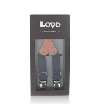 Lloyd men's stylish braces - darkblue