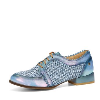Maciejka women's stylish low shoes - blue