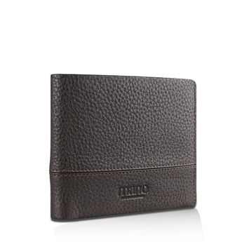 Mano men´s classic leather wallet - dark brown