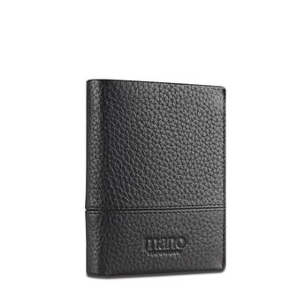 Mano men´s leather wallet for credit cards - black