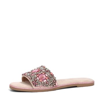Marco Tozzi women's stylish slippers - pink