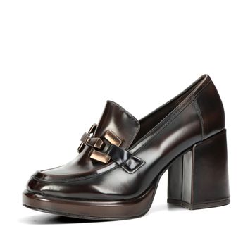 Marco Tozzi women's elegant low shoes - brown