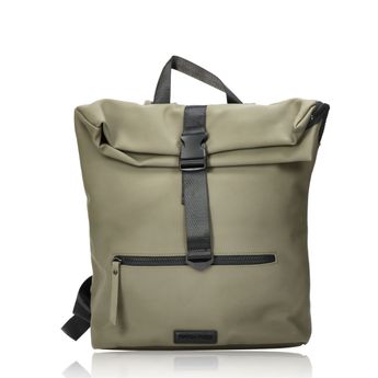 Marco Tozzi women's stylish backpack - olive