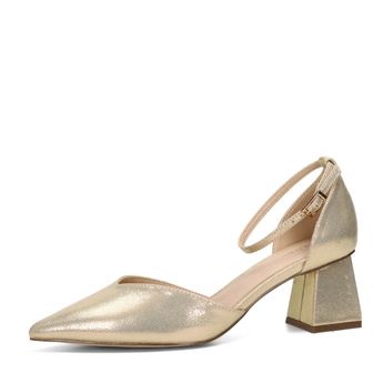 Menbur women's elegant heels strap - gold