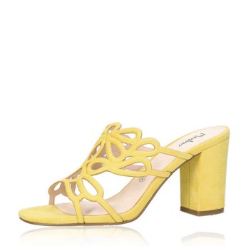 Menbur women´s stylish slippers - yellow