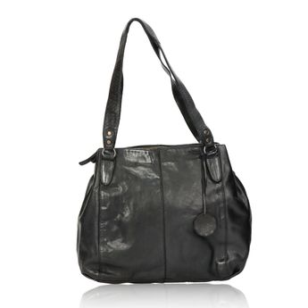 Noelia Bolger womens leather handbag - black