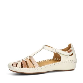 Pikolinos women's leather sandals - white
