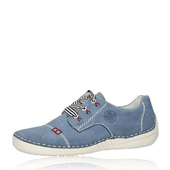 Rieker women´s stylish low shoes - blue