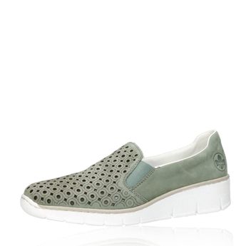 Rieker women´s stylish low shoes - green