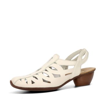 Rieker women's leather sandals - beige