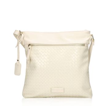 Remonte women's everyday bag - beige/white