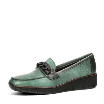 Rieker women's comfortable low shoes - green