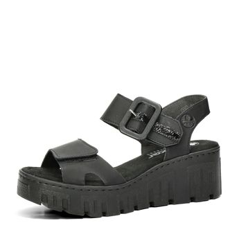 Rieker women&#039;s comfortable sandals - black