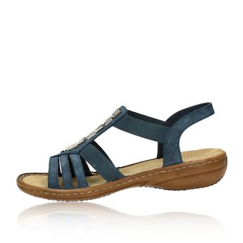 Rieker women´s stylish sandals - dark blue
