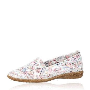 Robel women's leather low shoes - multi/coloured