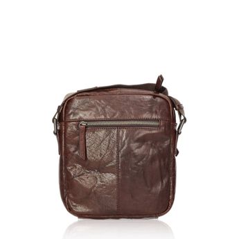 Robel men's leather handbag - dark brown