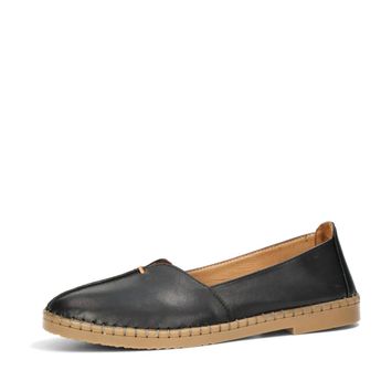 Robel women's leather low shoes - black