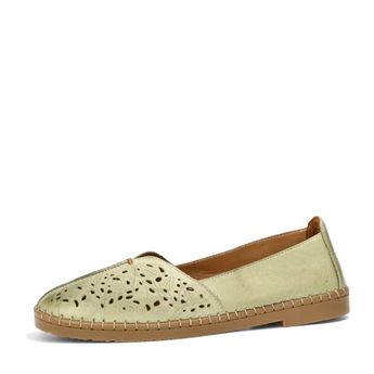 Robel women's leather low shoes - green