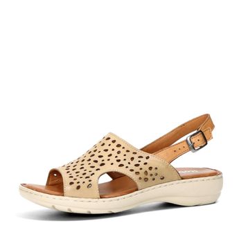 Robel women's leather sandals - beige/brown