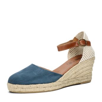 Robel women's textile sandals - blue