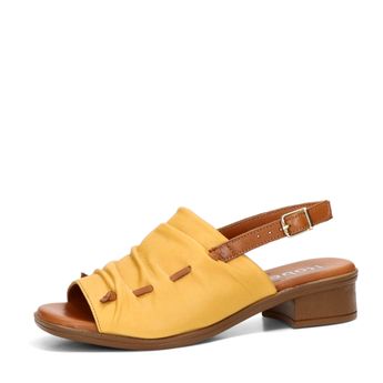 Robel women's leather sandals - yellow