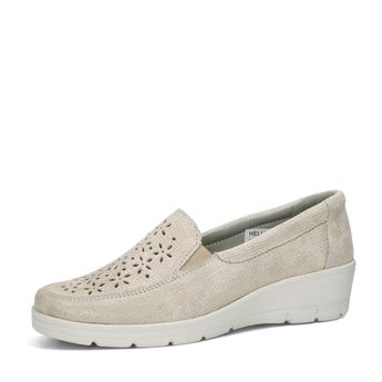 Robel women&#039;s leather low shoes - grey