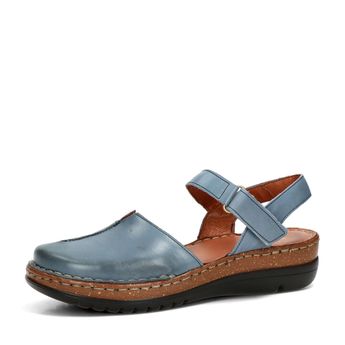 Robel women's leather sandals - blue